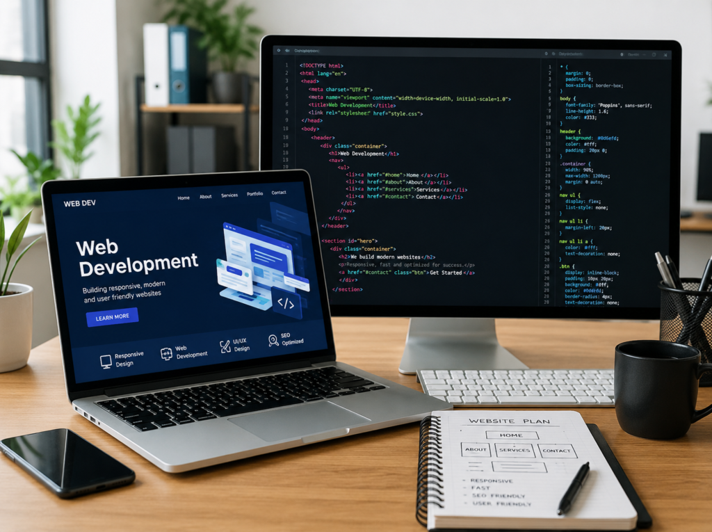 Digital Marketing Services in Calicut website devolopment image